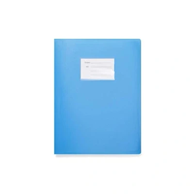 Imagen de Arpan carpeta de A4 con tapa flexible, 104 bolsillos, 208 lados, color azul