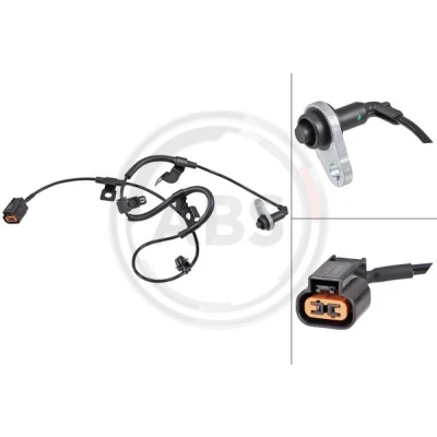 Imagen de A.B.S. 32003 Sensor de ABS MITSUBISHI: L200 / Triton V Pick up