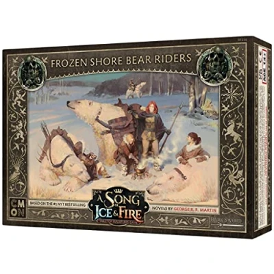 Imagen de CMON Edge Entertainment Canción de Hielo y Fuego Jinetes Oso la Costa Helada Juego Miniaturas en Español, EECMSI110