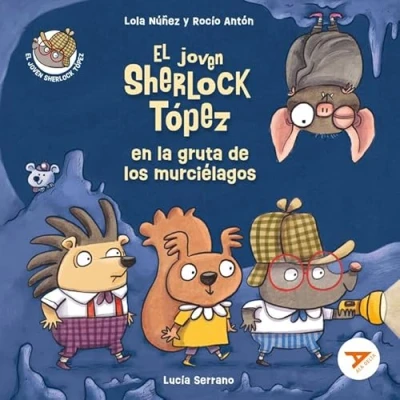 Imagen de El joven Sherlock Tópez en la gruta de los murciélagos: 6 (Ala Delta Serie Naranja)