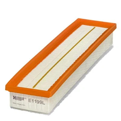 Imagen de HENGST FILTER E1199L Filtro de aire 60 95 425 Cartucho filtrante PEUGEOT: 206 Hatchback, 307 Partner II Tepee, CITROËN: Xsara Picasso