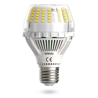 Imagen de SANSI Bombilla LED E27 20W Luz Cálido 5000K, Equivalente a Halógena 200W, Ángulo 270, 3000 Lúmenes, No Regulable, Bajo Consumo para Iluminación Doméstica y Comercial 1 Unidade