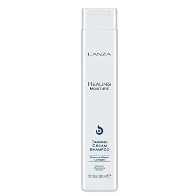 Imagen de L’ANZA Healing Strength Champú de Té Blanco Revitalizante Restaurador del Cabello Frágil con Proteína Queratina, Aceites Curativos y Vitamina C, 300 ml