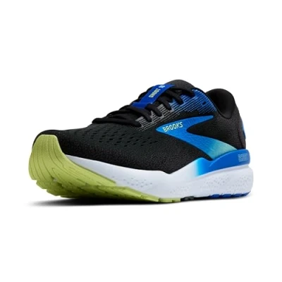 Imagen de Brooks Ghost 16 Zapatillas running asfalto, Hombre, Talla: 44, Black neo yellow Zapatos