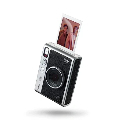 Imagen de Fujifilm instax cámara instantánea híbrida Digital EVO, Negro