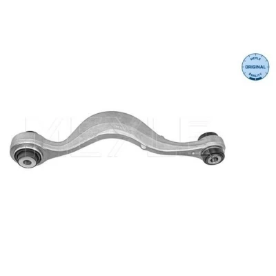 Imagen de MEYLE 316 050 0155 Barra oscilante, suspensión de ruedas centro, arriba, Eje trasero izquierda Brazo oscilante longitudinal Aluminio BMW: 5 Berlina