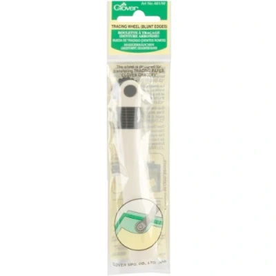 Imagen de Clover Doble Rueda de Trazado, Blanco, 19x5.5x3 cm
