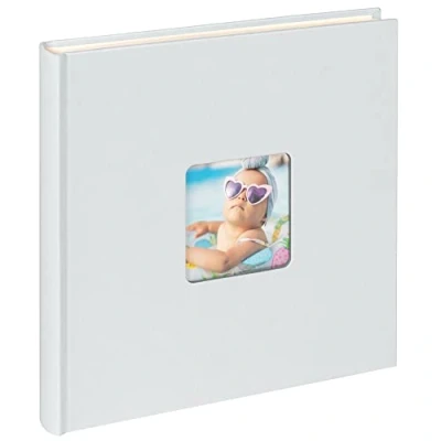 Imagen de walther design Álbum de fotos azul claro 26 x 25 cm espiral con perforación, Fun SA 108 BL