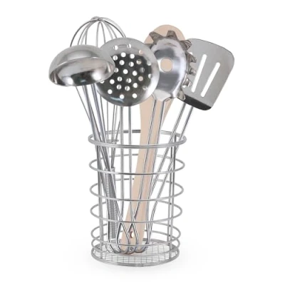 Imagen de Melissa &amp; Doug Let&#039;s Play House Stir Serve Utensilios Cocina de Juguete, Color surtido (19351), 3 años a 7