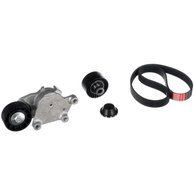 Imagen de GATES EuroGrip K016PK803 Juego de correas trapeciales poli V FORD: Focus 2, FIESTA 5, Fusion Familiar, PEUGEOT: 206 Hatchback, 307 SW