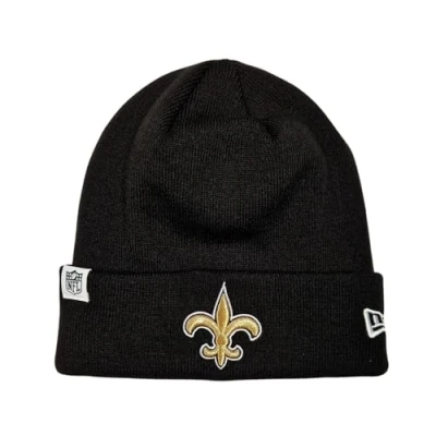 Imagen de New Era Orleans Saints NFL Loop Label Knit Negro Gorro