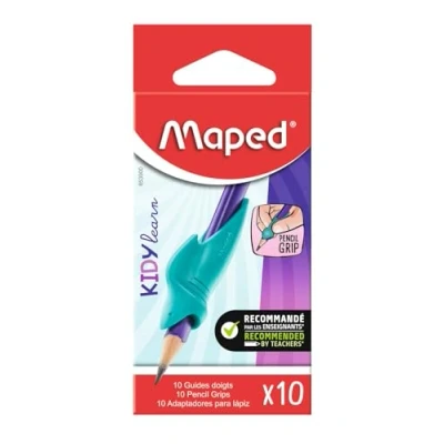 Imagen de Maped Adaptador de Lápiz para Niños Modelo Ergonómico Facilita Escritura y Agarre Porta Protector Dedo Compacto Duradero