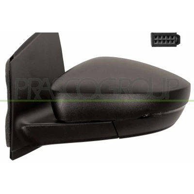 Imagen de Espejo retrovisor Prasco Premium VG0237116P izquierda negro no tintado, asférico VOLKSWAGEN: Polo V Hatchback