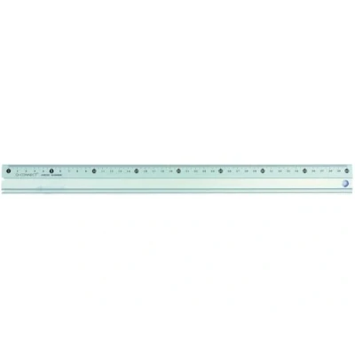 Imagen de Q Connect Regla Metálica Aluminio 40 Cm