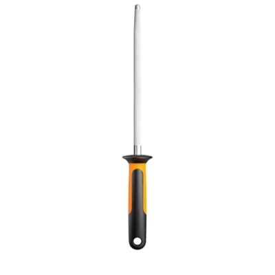 Imagen de Fiskars Acero Para afilar, Functional Form, afilar cuchillos y tijeras, Longitud 33 cm, 1057549