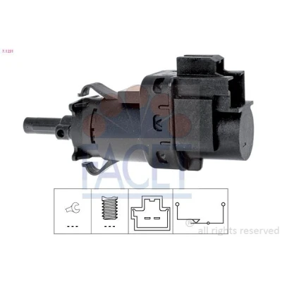 Imagen de FACET 7.1231 Interruptor luces freno mecánico Made in Italy OE Equivalent FORD: Focus 2, 2 Kombi, FIESTA 6, VOLVO: S80 II, V50