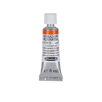Imagen de Schmincke HORADAM® AQUARELL acuarelas para artistas, esmalte naranja 5 ml