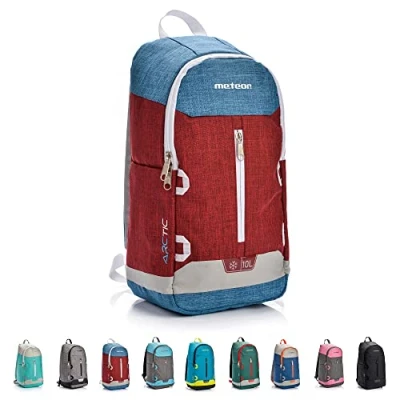 Imagen de meteor Mochila Térmica Porta Alimentos para Picnic Playa Camping Portatil Bolsa Aislamiento de Enfriamiento 10 L o 20 Arctic