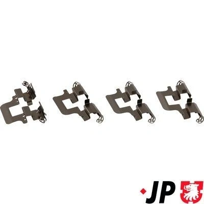 Imagen de JP GROUP 1164004010 Kit de accesorios, pastillas frenos Eje trasero AUDI: A4 B8 Avant, Q5, A6 C7 Avant norauto, oscaro, mister auto