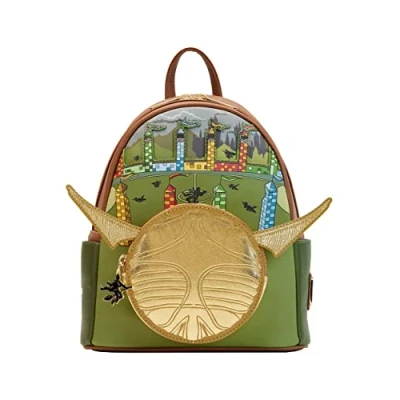 Imagen de Loungefly Harry Potter Golden Snitch Mini Mochila, Multi, Backpack, mochila