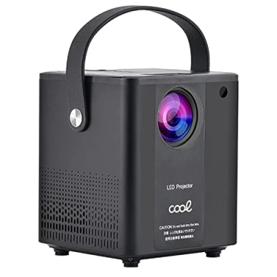 Imagen de Proyector Compacto Cool Rainbow 3000 Lúmenes Altavoz Integrado + Hdmi/sd/usb Wifi Mirror (negro)
