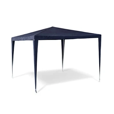 Imagen de relaxdays Carpa pabellón para Fiestas y Festivales, Tubos de Acero 110 g PE, 2,5 x 3 m, Azul