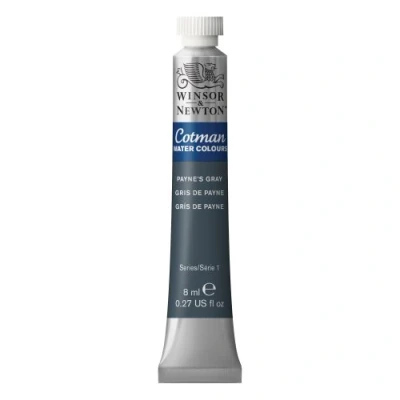 Imagen de Winsor and Newton: Acuarelas Cotman: 8ml. POMO: GRIS DE PAYNE