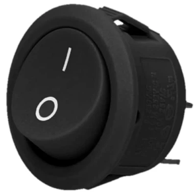Imagen de ORNO AE 13180 Interruptor Electronica Botón Redondo 230V (Negro)