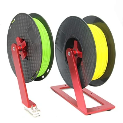 Imagen de Zeberoxyz soporte de filamento impresora 3D Rotar carrete con base montaje rack utilizado para TPU/PLA/ABS Material impresión 3D(Rotar base)