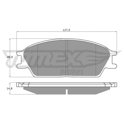 Imagen de TOMEX brakes TX 11 06 Juego de pastillas freno Eje delantero HYUNDAI: Getz, S Coupé