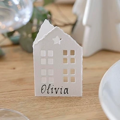 Imagen de Ginger Ray Tarjetas Navidad, decoración de Mesa, Paquete 6 (WC 150)