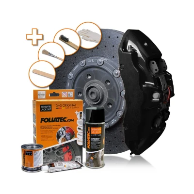 Imagen de FOLIATEC 2164 Barniz pinza freno aerosol 400, 125, 50 negro