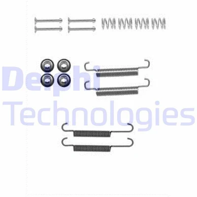 Imagen de DELPHI LY1384 Juego de accesorios, zapatas freno estacionamiento HYUNDAI: i30 I Hatchback, Familiar, KIA: CARENS 2