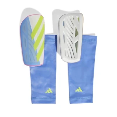 Imagen de adidas Performance TIRO Shinguard League Unisex Espinilleras, Talla: Large, Lucid red/white/black