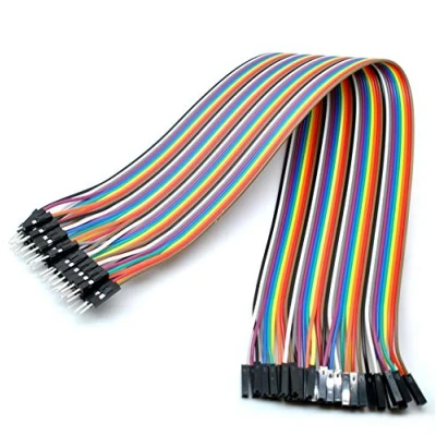 Imagen de Oiyagai Dupont line 2Set / 80pcs 30cm Hembra a macho Cable de puente