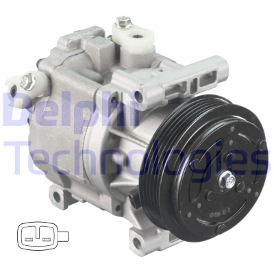 Imagen de DELPHI CS20403 compresor de Aire Acondicionado Scroll compressor PAG 46 con aceite FIAT: Grande Punto Hatchback, II Hatchback