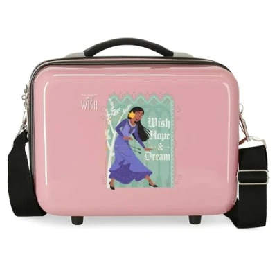 Imagen de Disney Wishes Come True Nececer Adaptable Rosa 29x21x15 cms Rígido ABS 9,14L 0,8 kgs