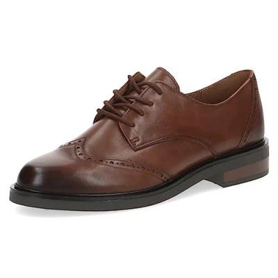 Imagen de CAPRICE 9 23201 41, Cordones para Mujer, Marrón (Cognac Nappa), 36 EU