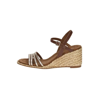 Imagen de CAPRICE Mujer 9 28305 42, Sandalias con cuña, Cognac Gold, 42 EU