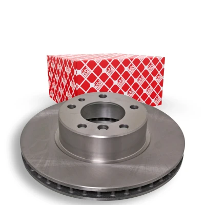 Imagen de FEBI BILSTEIN 01714 Disco de freno Eje delantero 302 28 5 120 ventilación interna revestido BMW: Berlina, Touring, 7