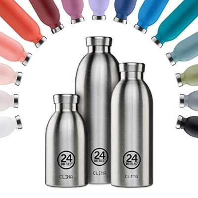 Imagen de 24BOTTLES Clima Bottle 500ml Rose Gold Botella, Adultos Unisex, Multicolor (Multicolor), 500 ml