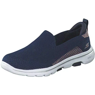 Imagen de Skechers Go Walk 5 Premiado, Zapatillas Mujer, Navy, 38 EU