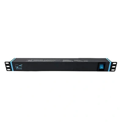 Imagen de Infitronic INSV1001 Regleta de 19 pulgadas 8 x 1U con interruptor