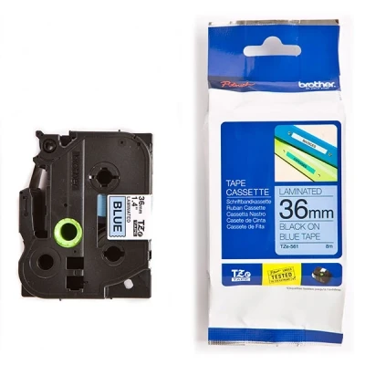 Imagen de Brother TZE 561 Cinta, color negro y azul