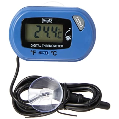 Imagen de Tetra TH Digital Termómetro (para todos los tamaños Acuarios, para la sencilla y segura de medición temperatura del agua en acuario)