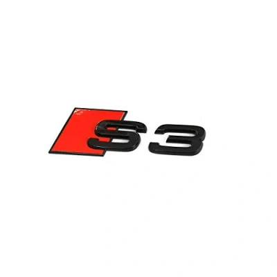 Imagen de Audi 8Y0071804 Emblema S3 negro Tuning Exclusive Black Edition