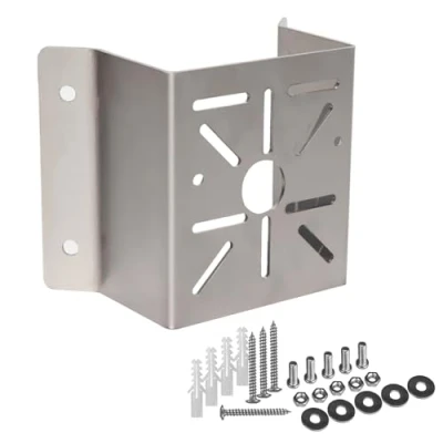 Imagen de WiTi Soporte de Esquina Universal para cámara Seguridad,Montaje Acero Inoxidable Montaje en Pared, Adecuado cámaras CCTV Luces LED Pared/Escenario, Paneles solares