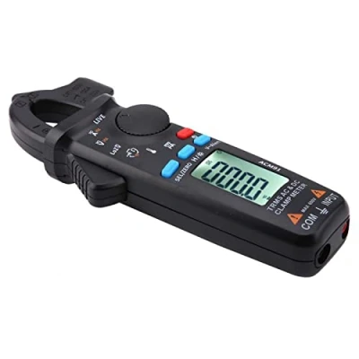 Imagen de Fafeicy ACM91 Medidor de Pinza digital, 1mA AC/DC amperimétrica digital corriente, RMS 6000 Cuenta Probador baja impedancia, La pantalla doble línea