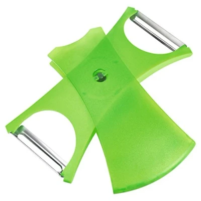 Imagen de Kuhn Rikon pelador 2 en 1, Acero Inoxidable, Verde, Centimeters