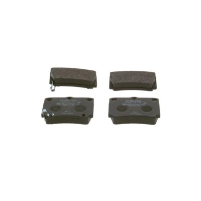 Imagen de BOSCH 0 986 424 711 Juego de pastillas freno Low Metallic con avisador acústico desgaste MITSUBISHI: Pajero 3, Sport 1 SUV